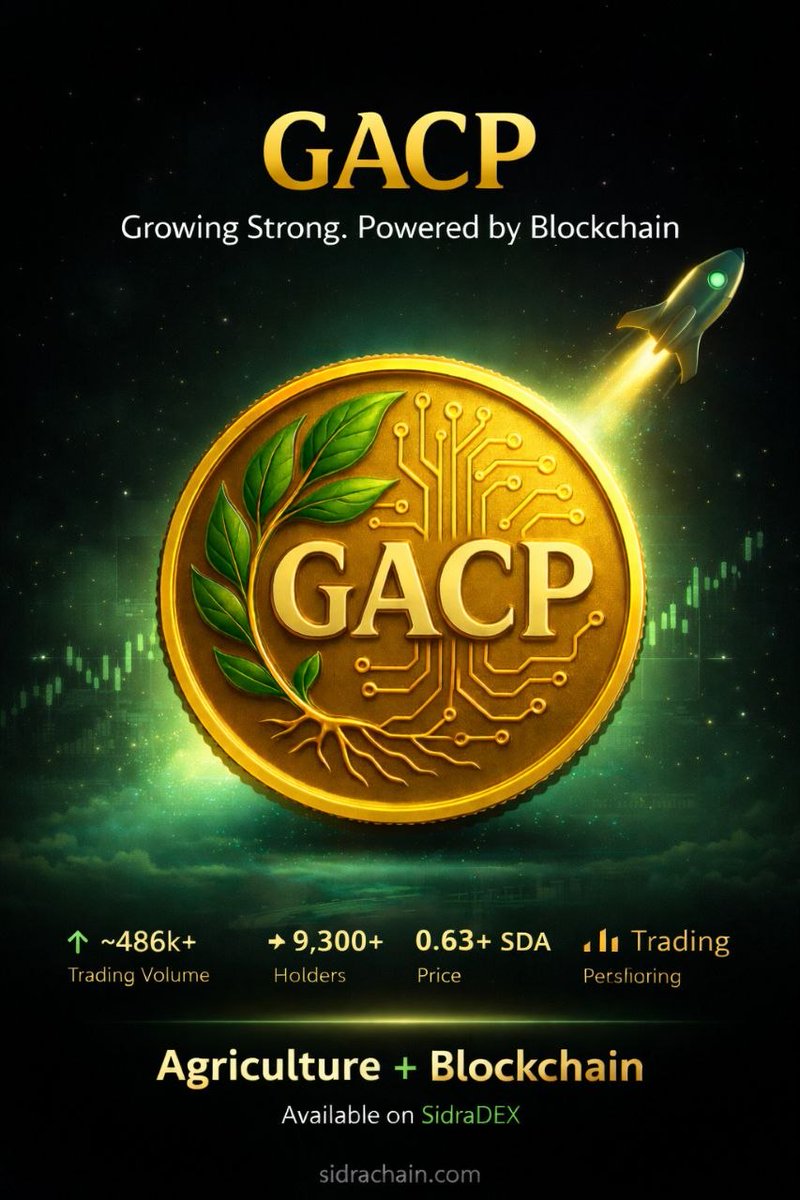🚨 $GACP , Positioning Phase

The market is quiet… but capital is moving.

$GACP is still in its early accumulation range 
the phase where informed players build size 👀

No headlines.
No retail noise.
Just structured positioning 📊

📈 Price trending
👥 Holders expanding
⚡