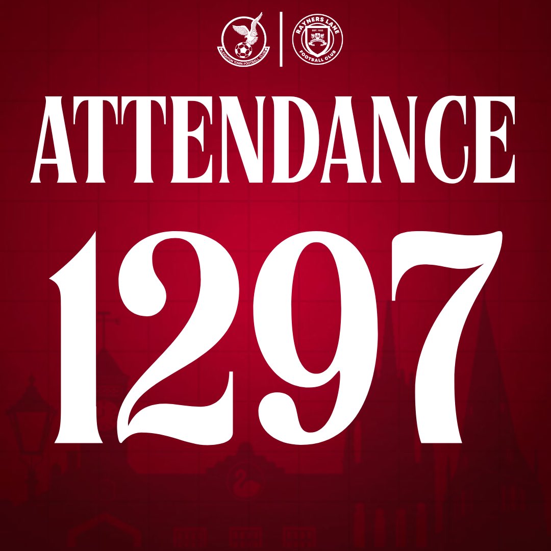 𝐖𝐇𝐀𝐓 𝐀 𝐃𝐀𝐘, 𝐖𝐇𝐀𝐓 𝐀 𝐂𝐑𝐎𝐖𝐃! 🤩

Yesterday was incredible on and off the pitch, we’ve got lots of content from the day coming your way, but for now, THANK YOU! ❤️

Our highest league attendance since 1993. Amazing. 

#YourTownYourTeam