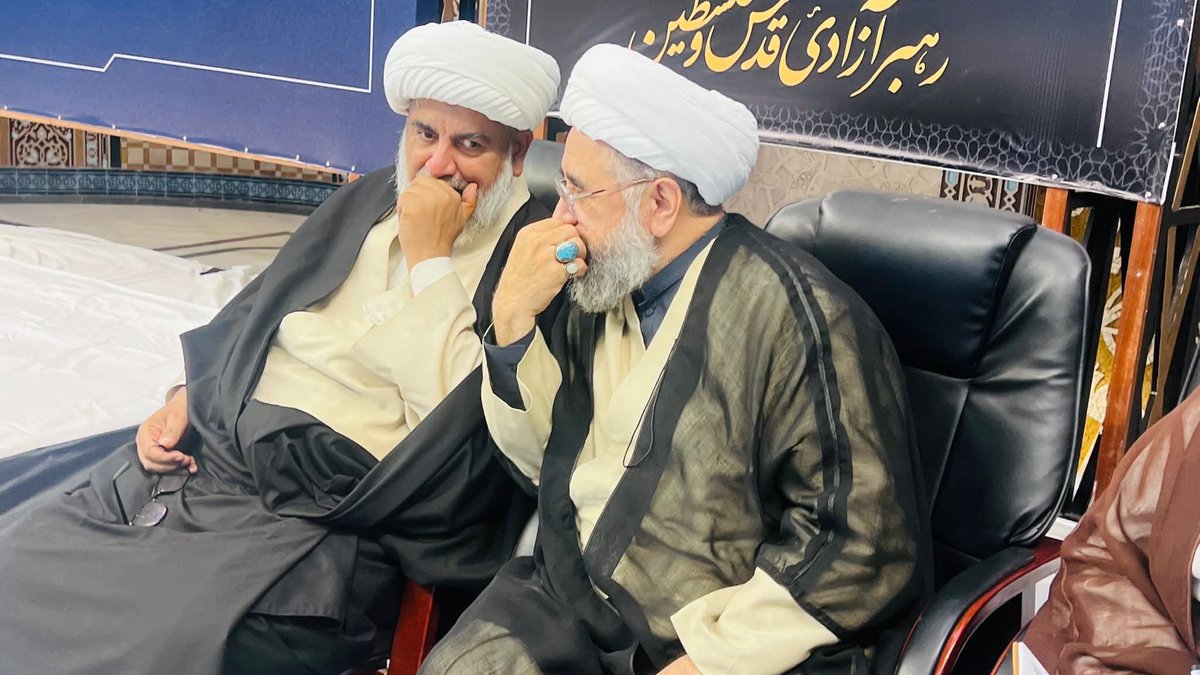 SyedMMehdi's tweet photo. لاہور جامعہ العروہ الوثقی میں پاک ایران یکجہتی اجتماع
علامہ جواد نقوی ،سینیٹر علامہ راجہ ناصر عباس جعفری ،علامہ محمد امین شہیدی اور محترم  سراج الحق  براجمان ہیں https://t.co/FzuuRPGoNI