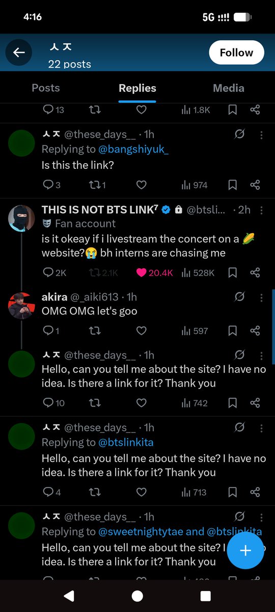 shootingguards7's tweet photo. These bh interns are so naive like give me list of link as we would give btch stfu 😭😭 https://t.co/27r287kyHi