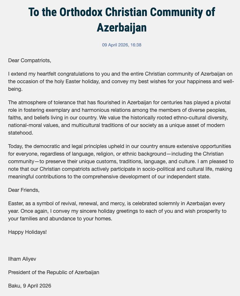 Embassy of Azerbaijan, Greece tweet media