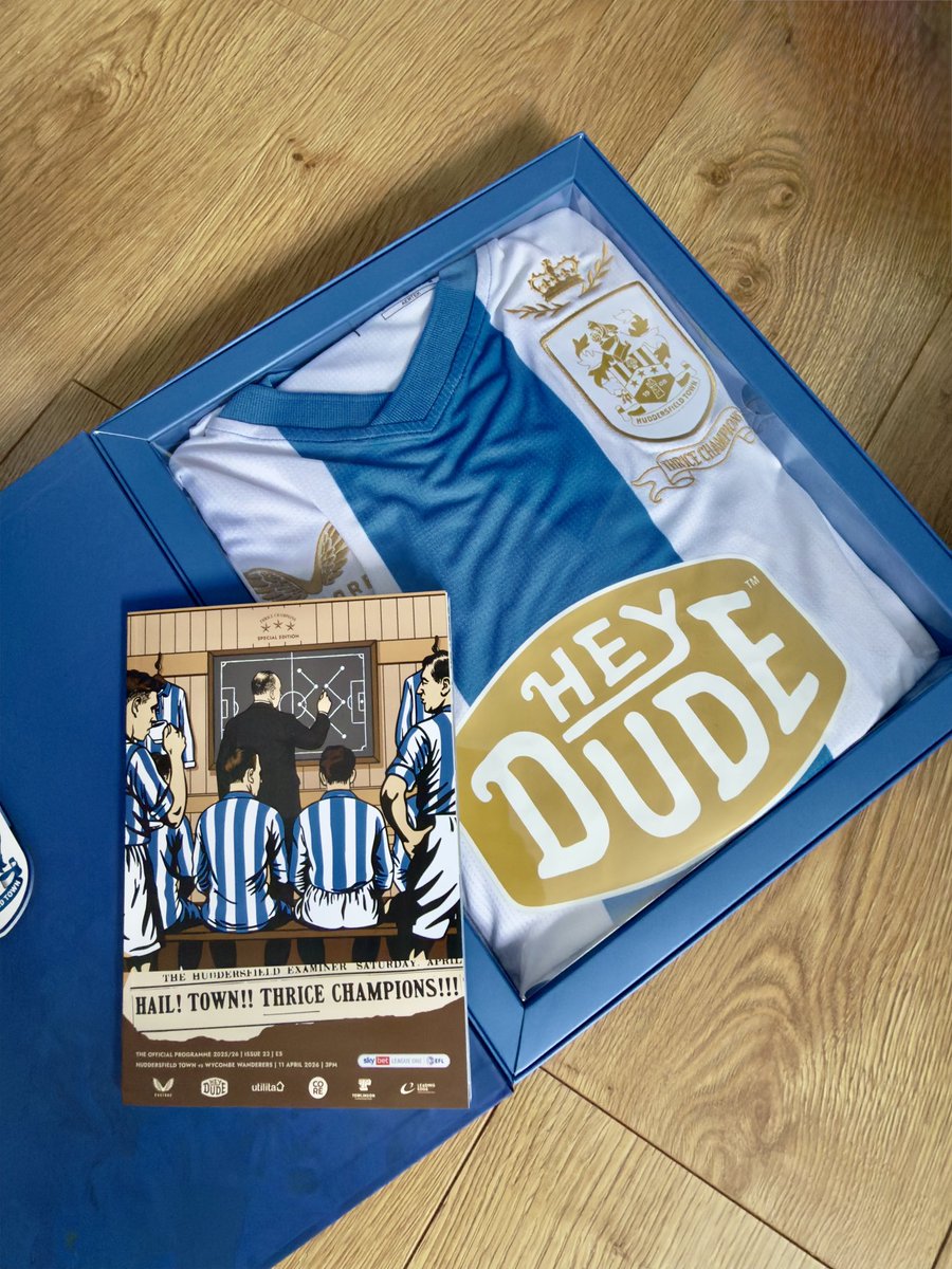 L_grainge's tweet photo. 100 years ago Huddersfield Town became the first team to win the top division 3 times in a row thanks to Herbert Chapman and Cecil Potter

Yesterdays result may have been a hard watch but today we celebrate that achievement
Happy Huddersfield town day
#htafc #thricechampions #utt https://t.co/8zsyg9YetF