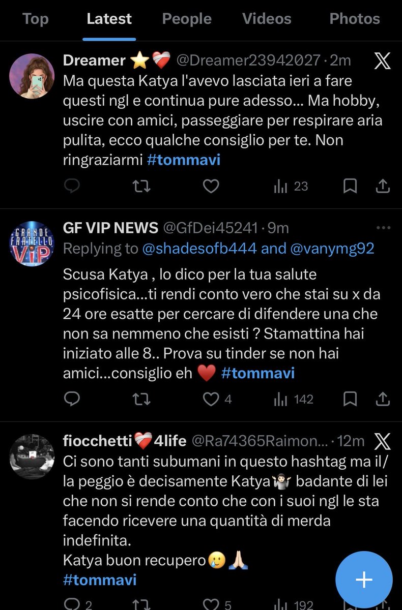 Katya tweet media