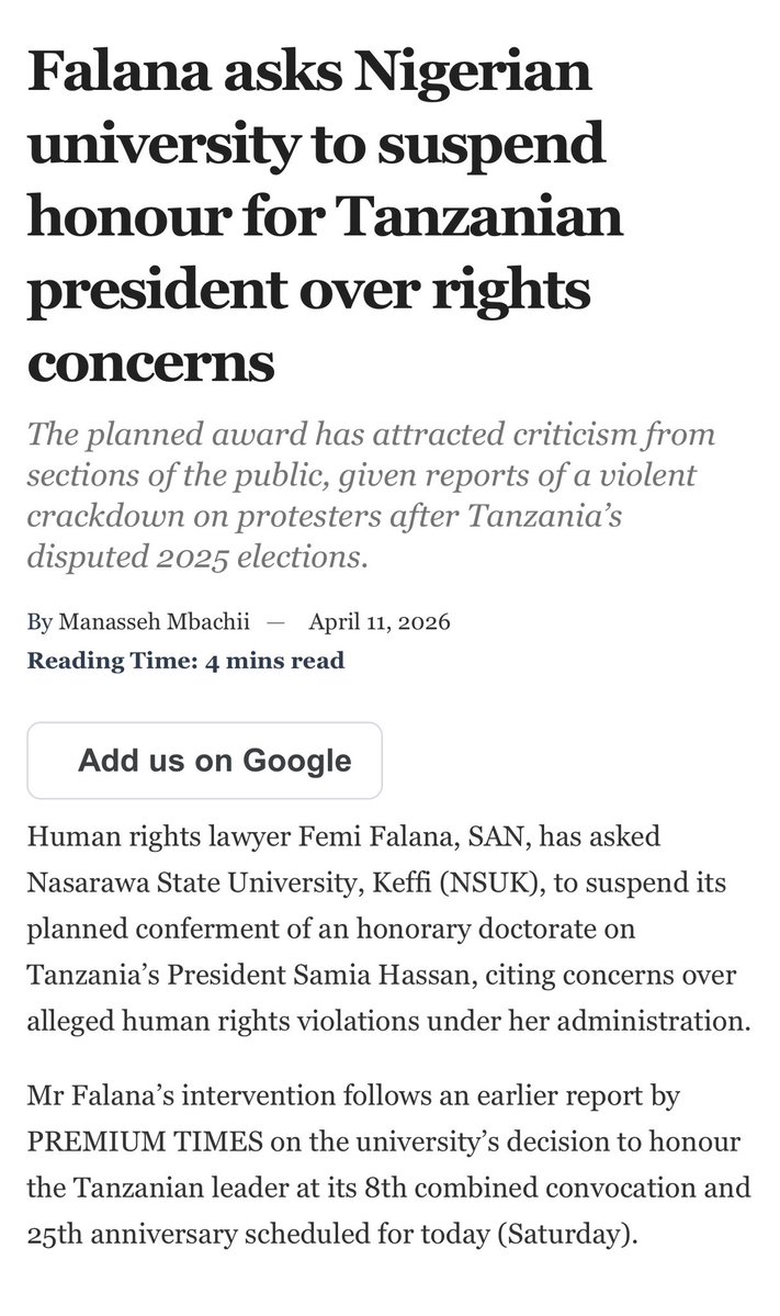 Maria Sarungi Tsehai tweet media