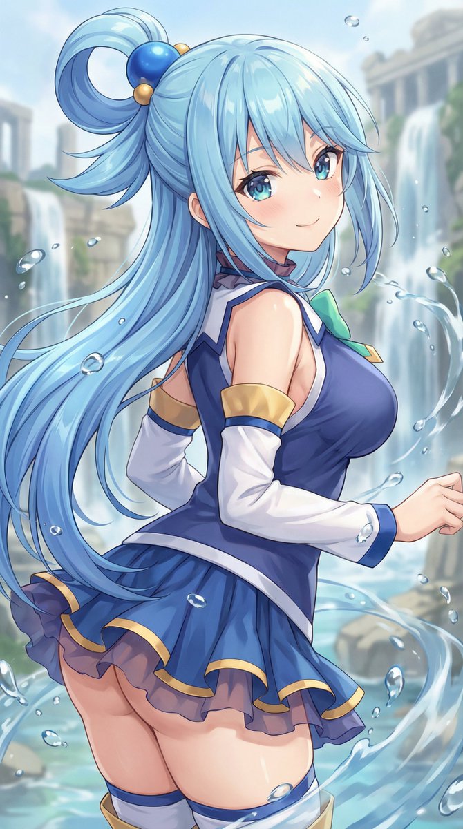 uramiyabi_'s tweet image. 安心して下さい、穿いてますよ!
“Don’t worry… I’m wearing them!”
SFW illustration. No nudity, no suggestive intent.
#aiart #konosuba #aqua #Yasumura