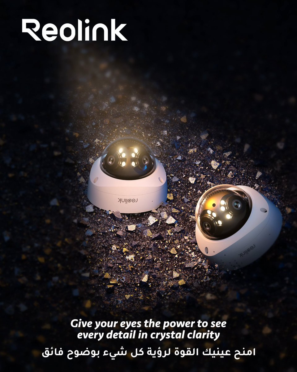 FCC_Bahrain's tweet image. تقنية متقدمة وتفاصيل دقيقة لحماية ما يهمك، في كل وقت.🔒📸
Advanced technology and precise details to protect what matters most
#Reolink #SmartSecurity #CCTV #Bahrain #Security