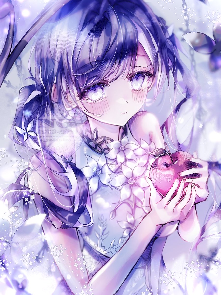 宵白。 tweet media