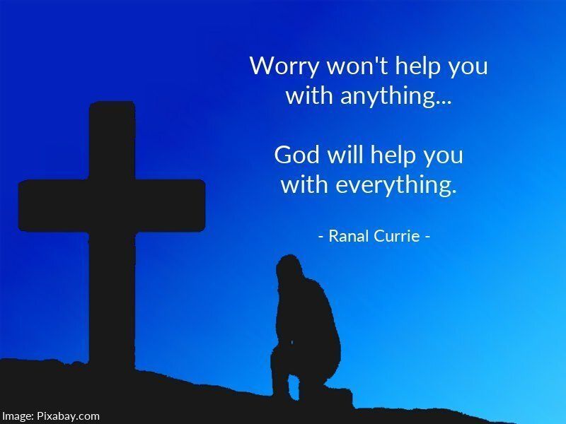Ranal55's tweet image. Worry won't help you with anything... God will help you with everything.

#quote #quotesmith55 #WorryFreeWednesday #worry