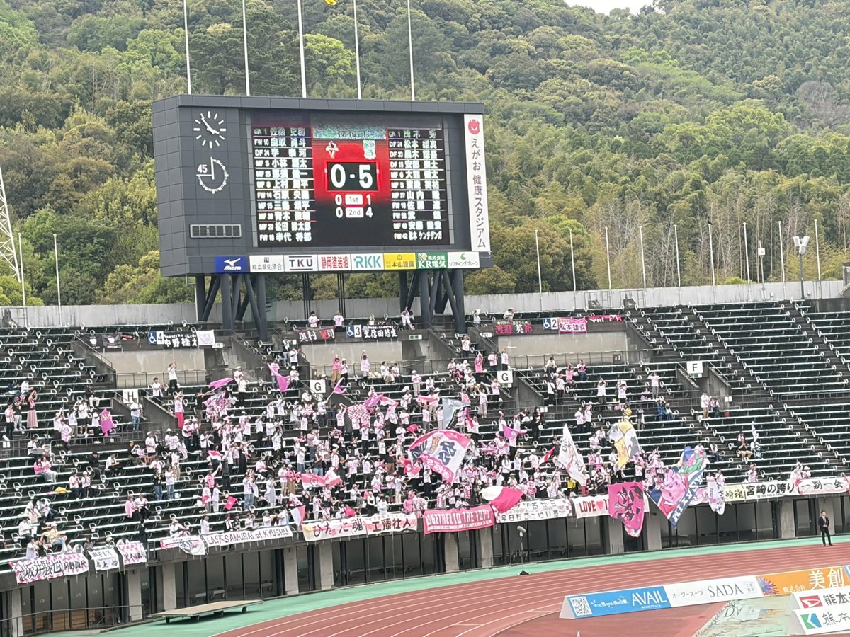 smaron0918's tweet photo. 今日も宮崎は強すぎ😁
妻（ロアサポ）は初ジャーロくんで可愛すぎると絶賛😆
佐藤遼くんゴールおめでとう🎉
#テゲバ
#ジャーロくん
#佐藤遼 https://t.co/aTsWlLATR4