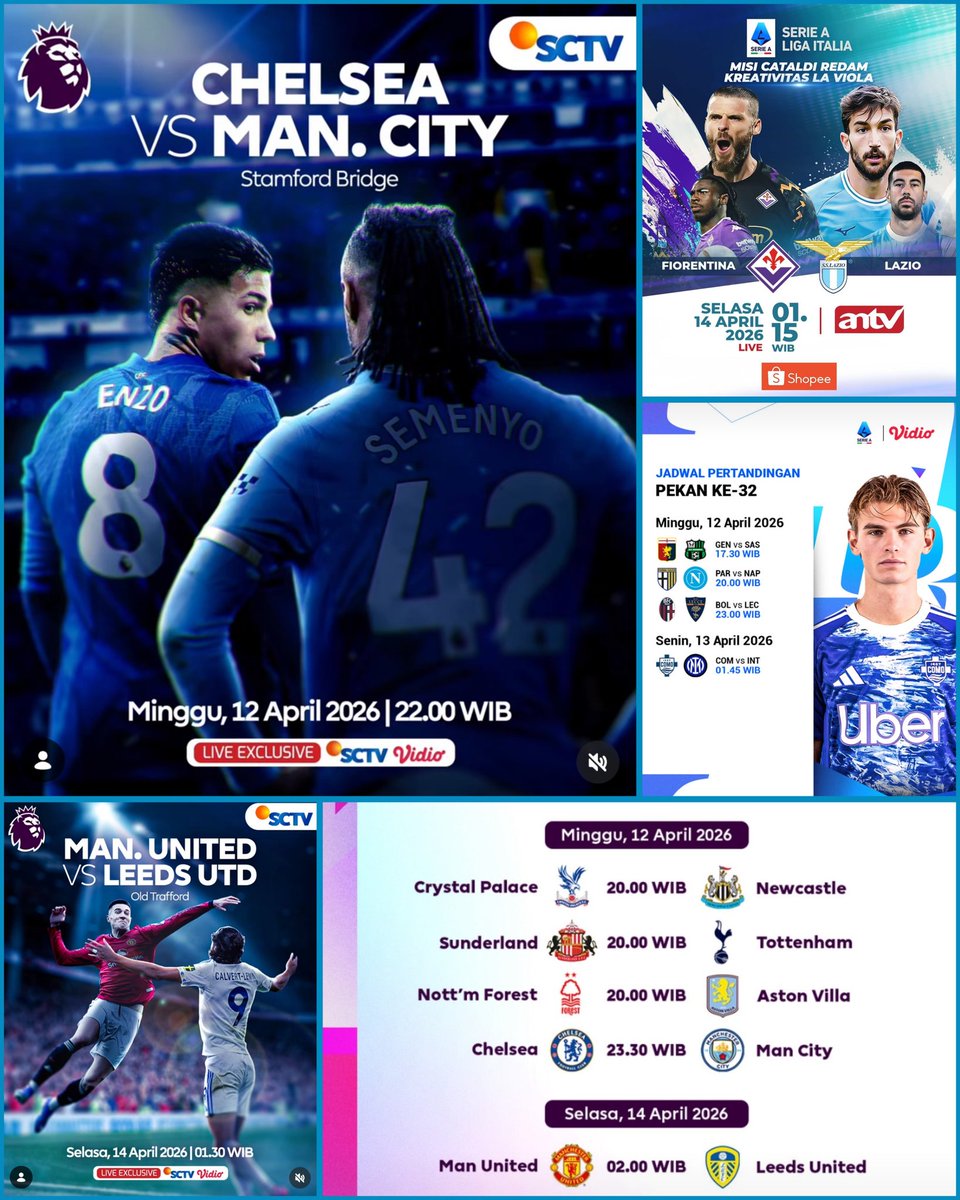 SiaranBolaLive's tweet image. #MATCHDAY