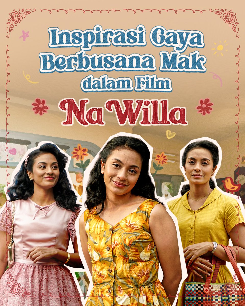 VisinemaID's tweet photo. Busana Mak di film Na Willa emang nggak ada duanya sih..

Dari gaya berbusana Mak yang sederhana, aura Mak selalu terpancar dan mempesona 🫶🏻 https://t.co/Nk8RcGMKPd
