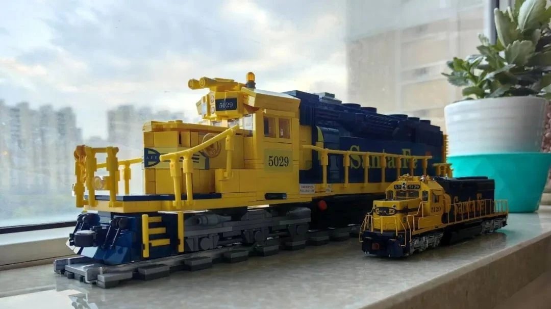 蒸汽积_Brick Steam Locomotive (BSL) tweet media