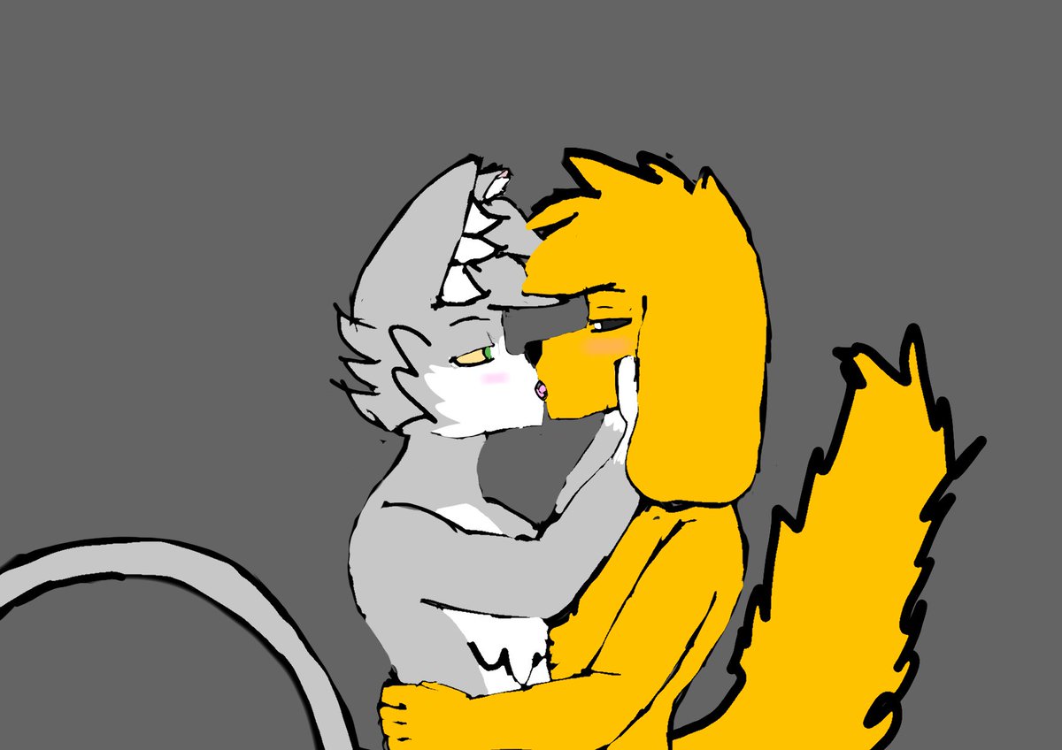 EdgarMisif6767's tweet photo. #MikenixWeek2026 #Mikenix #Furry
Dia 9: Besos https://t.co/BbFLDYS174