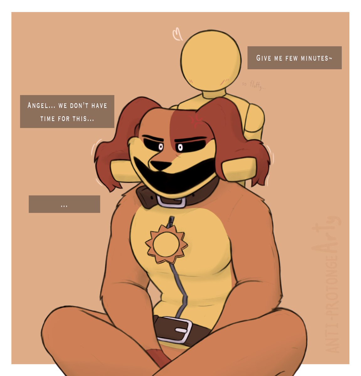 AntiprotogenArt's tweet image. His ears is too fluffy-

#SmilingCritters #Sunnyangel #dogday