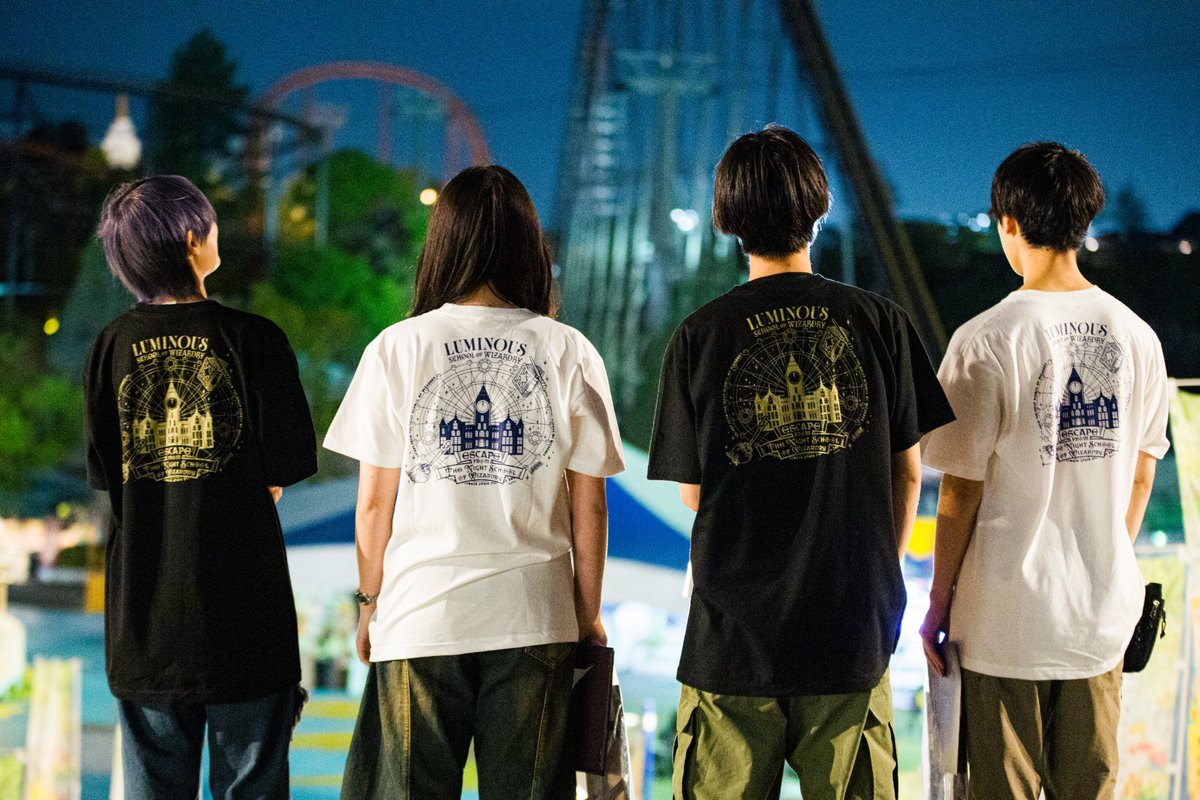 realdgame's tweet photo. ／
#魔法遊園地脱出 が
#よみうりランド にてスタート🪄
＼

お得に遊べるキャッシュバックキャンペーンも開催✨
「オリジナルTシャツ」を着たやる気あふれる新入生には、会場にいるルミナス魔法学校の先輩たちから応援コメントももらえます！

イベント詳細はこちら▽
https://t.co/usHtKcYWap https://t.co/xdMDYY4PAu