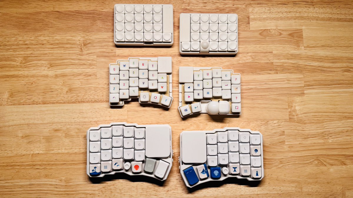 Lalapad gen2 の筐体を白系統で印刷してみた。一応グレーとのツートン
