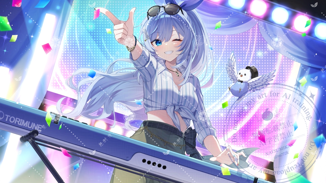 m772k's tweet photo. VTuber鳥宗もも様(#Torimune_Momo)　歌ってみた動画のお手伝いをさせていただきました！
ネットプリントもございますので是非入手してください✨よろしくお願いします！ https://t.co/b5zi5satFH