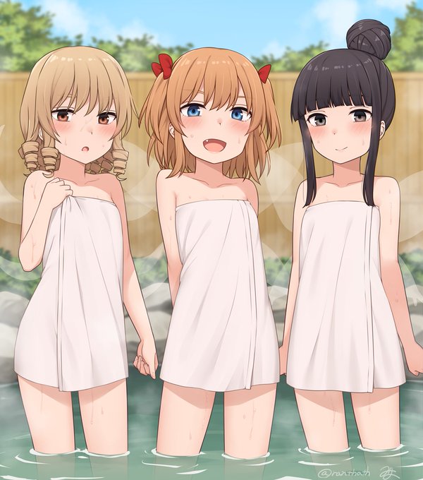 里の温泉には時々妖精がイタズラ目的で紛れ込んでいるとかなんとか 