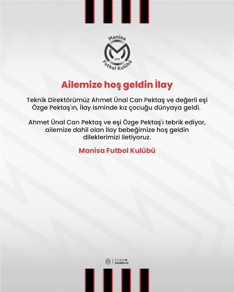 Manisa Futbol Kulübü tweet media