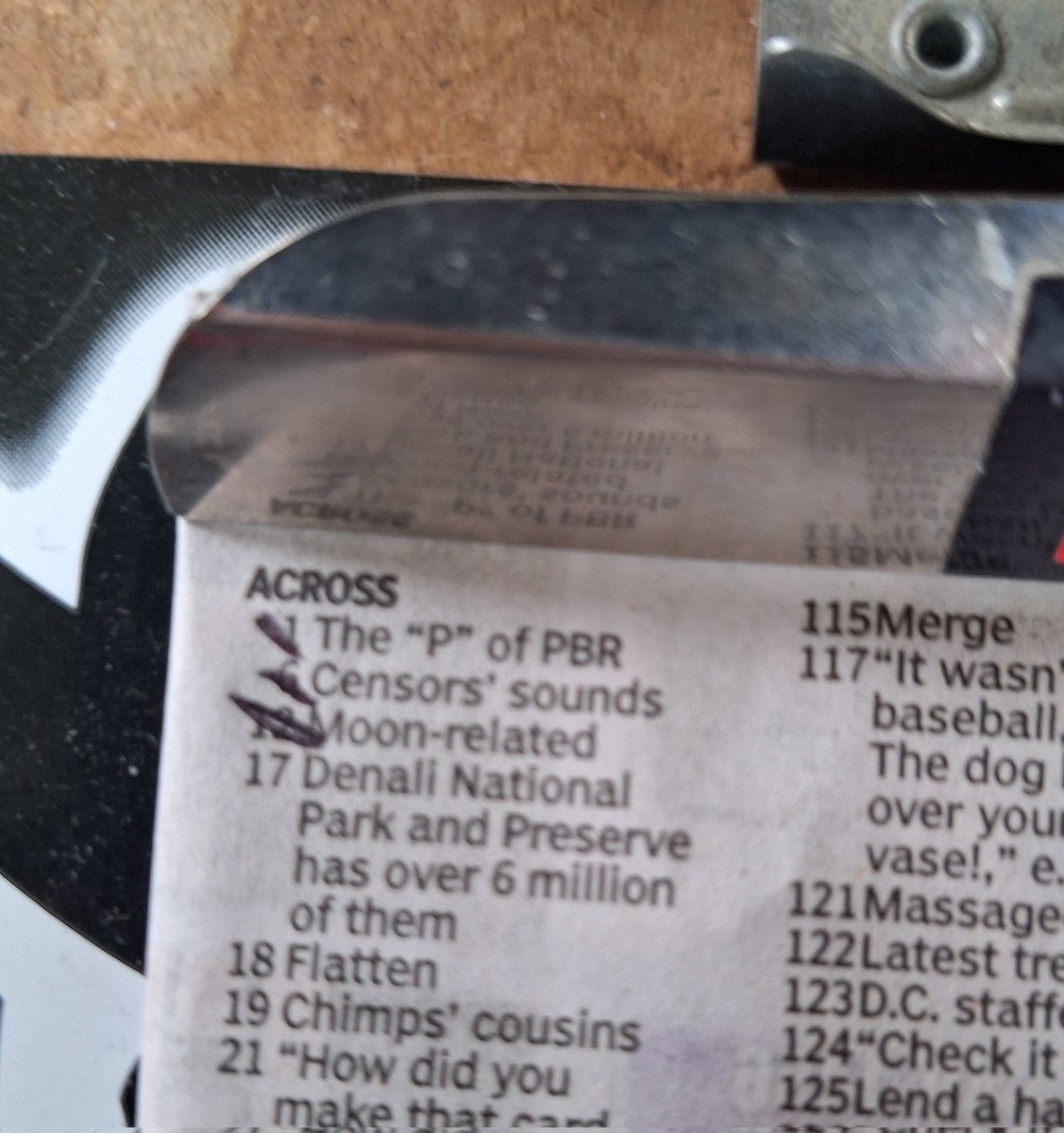 ryder__rox's tweet photo. I feel seen, @StarTribune Sunday Crossword Writer 🍻 https://t.co/NC9qUDaPbD