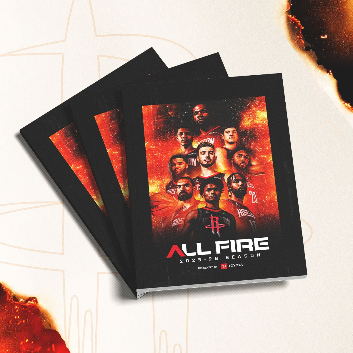 HoustonRockets's tweet image. Tonight, we’re celebrating the fans who’ve made this season memorable 🗣️

First 3,000 fans receive a Rockets 2025–26 Yearbook!

@Toyota | #Rockets