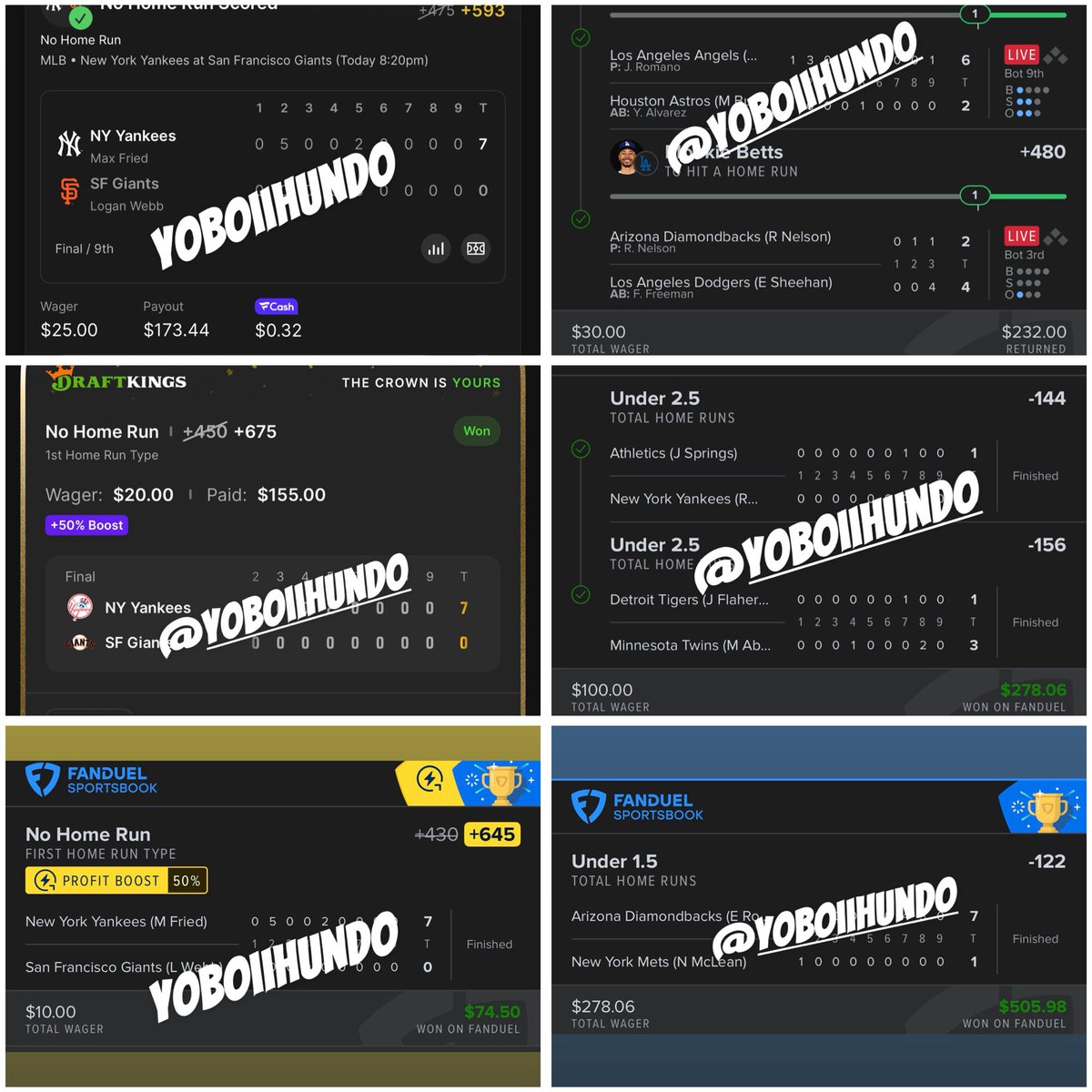 Hundo Slips 💸🙏 tweet media