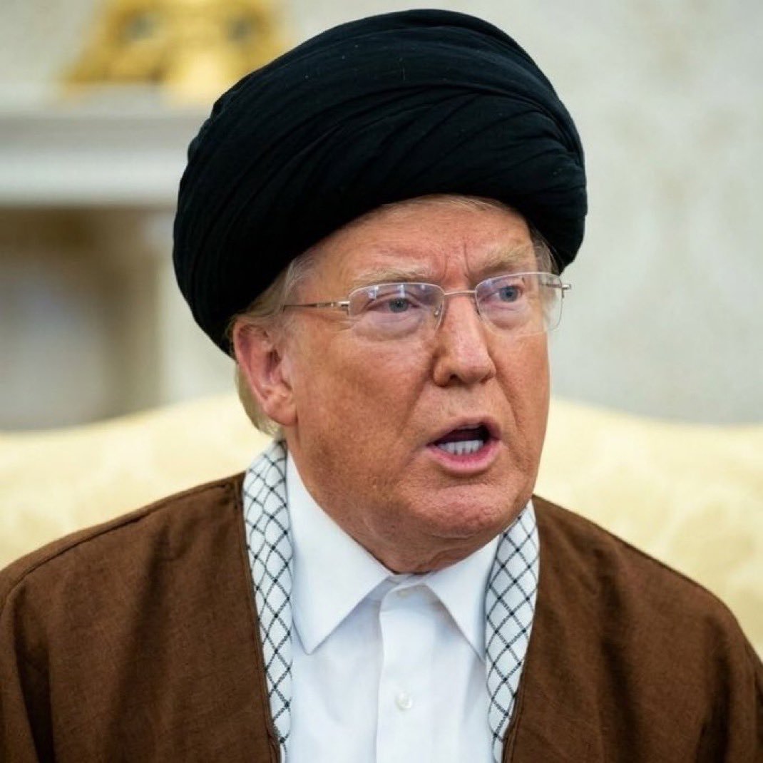 <a href="/AP/">The Associated Press</a> You are trying to stop Iran from blockage and charging from the Strait of Hormuz. Now he wants to become the country he criticised.
All hail the Supreme Leader Trump