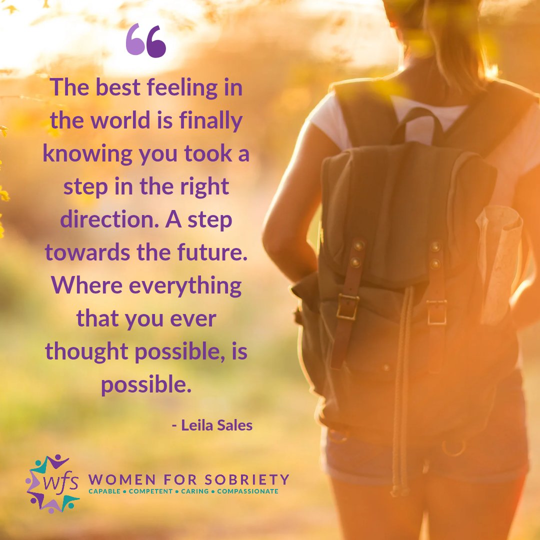 Women For Sobriety tweet media