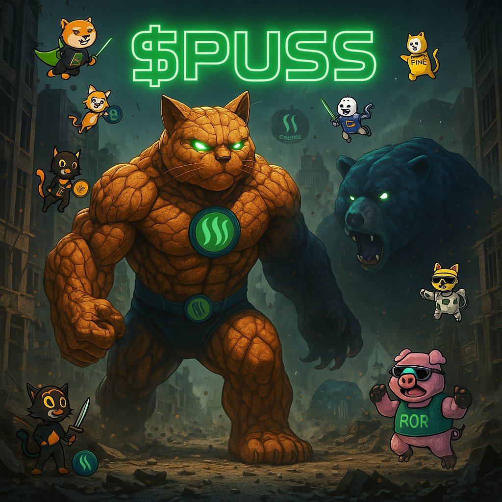A project powered by passion, people, and progress ✨
$PUSS isn’t just a coin — it’s a movement 🐾💥

#AltCoin #Pump #Bullish