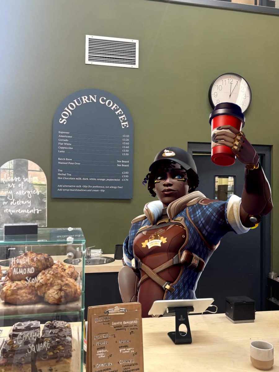 WHO put a disruptor shot in my latte...