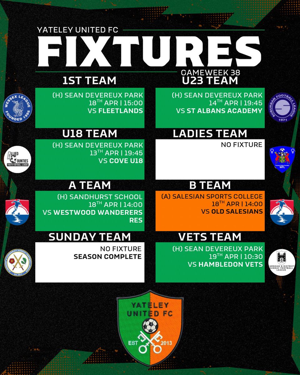 Yateley United FC tweet media