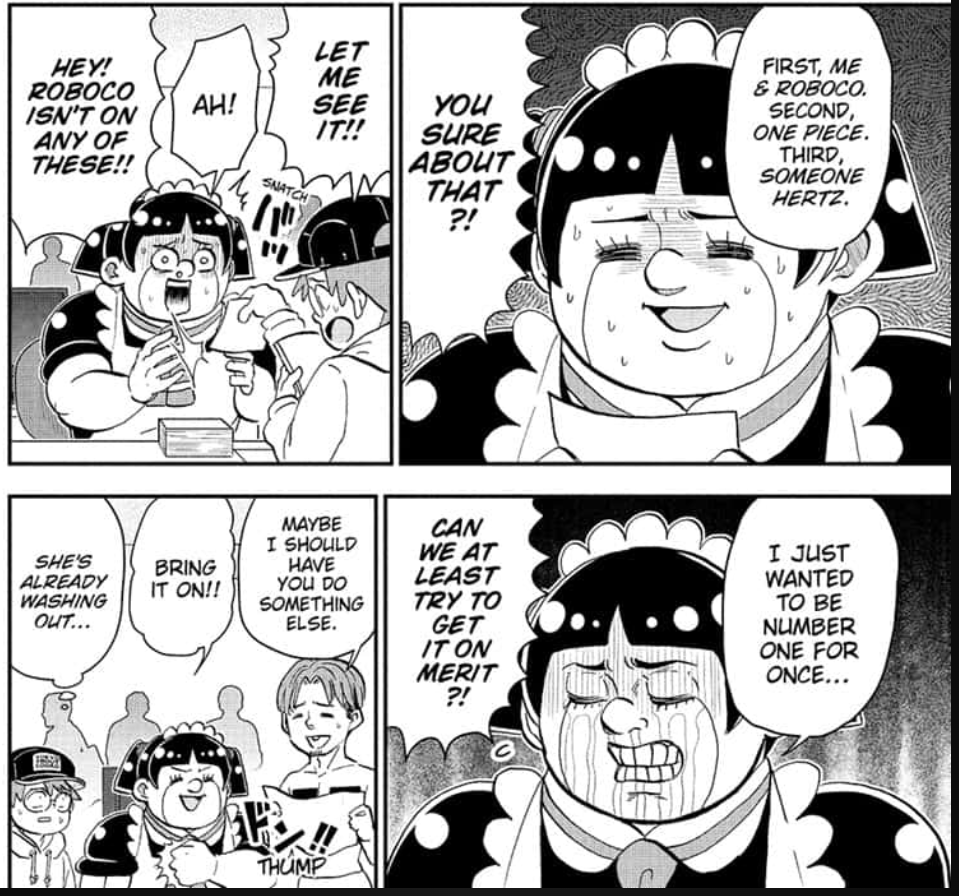 devos37's tweet photo. Dimanche #MangaPlus Bis
#MeAndRoboco 277 - Spécial Jump en tout genre cette semaine, avec de la ref' et le classement du TOC...
https://t.co/talcYjdbsN
#SpyXFamily 132
https://t.co/U8AeDfytbn
#DramaQueen 52
https://t.co/JXipN4hwvx https://t.co/vst2Pt8xuO