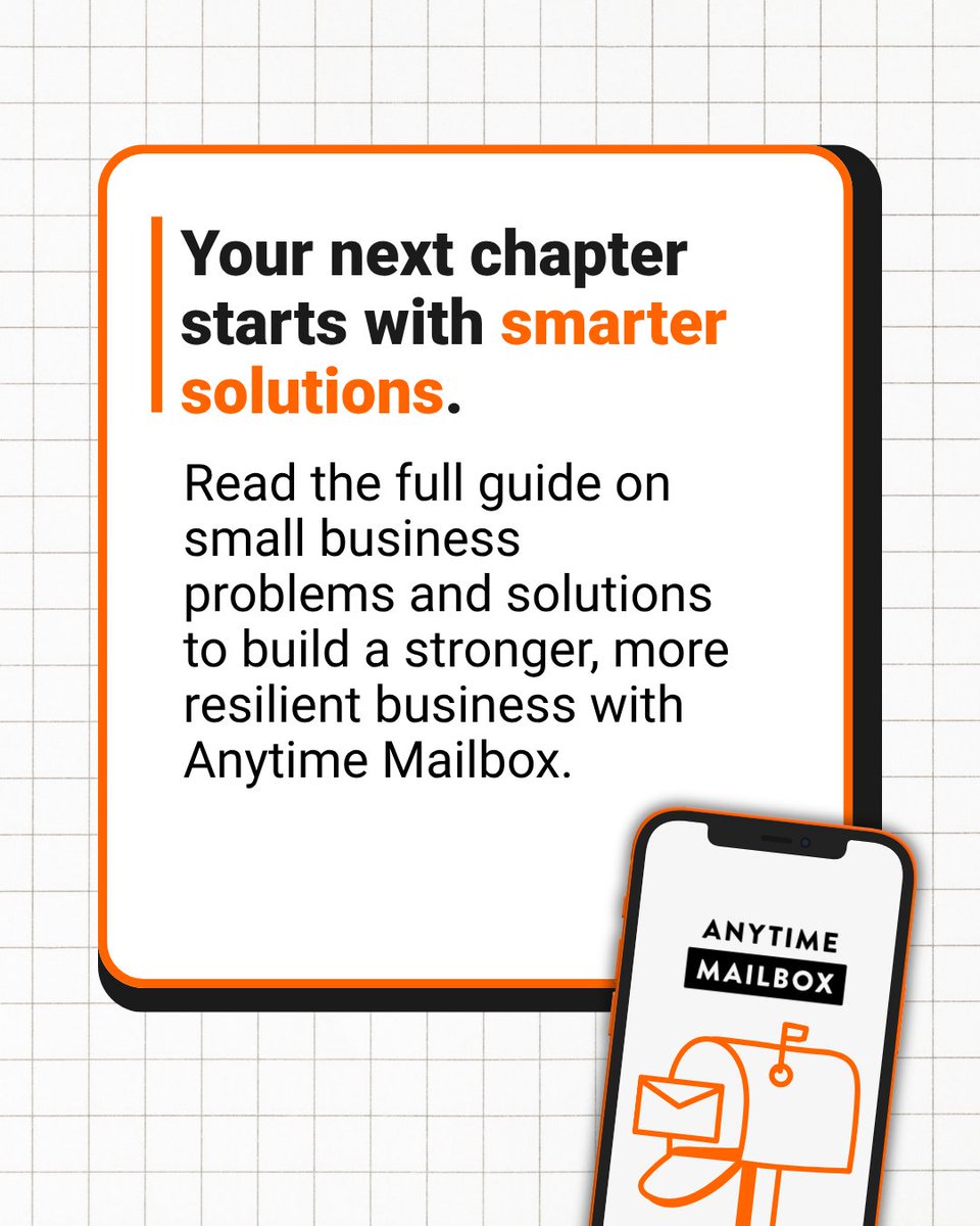 AnytimeMailbox's tweet image. Cash flow keeping you up at night? 😩 Hiring headaches? Tech chaos? You’re not alone.

Swipe through for real solutions to small business struggles. 

#SmallBusinessSolutions #EntrepreneurLife #SmallBusiness #VirtualMailbox #AnytimeMailbox