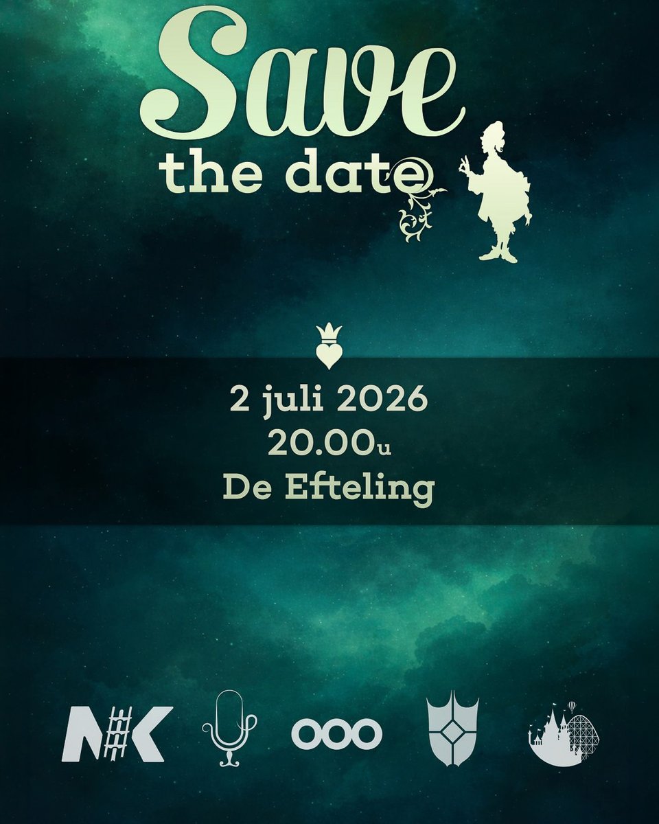 RingelbergNick's tweet photo. Save the Date!
02-07-2026 20:00 De Efteling
#efteling #kleineboodschap #themetalk #looopings #nielskooyman #devijfzintuigen
📍 Efteling https://t.co/RmP5CMO2F0