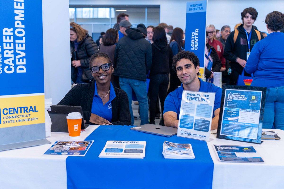 CCSU's tweet image. Here’s to the start of something special💙🔱

#WeAreCentral #CentralBound #openhouse