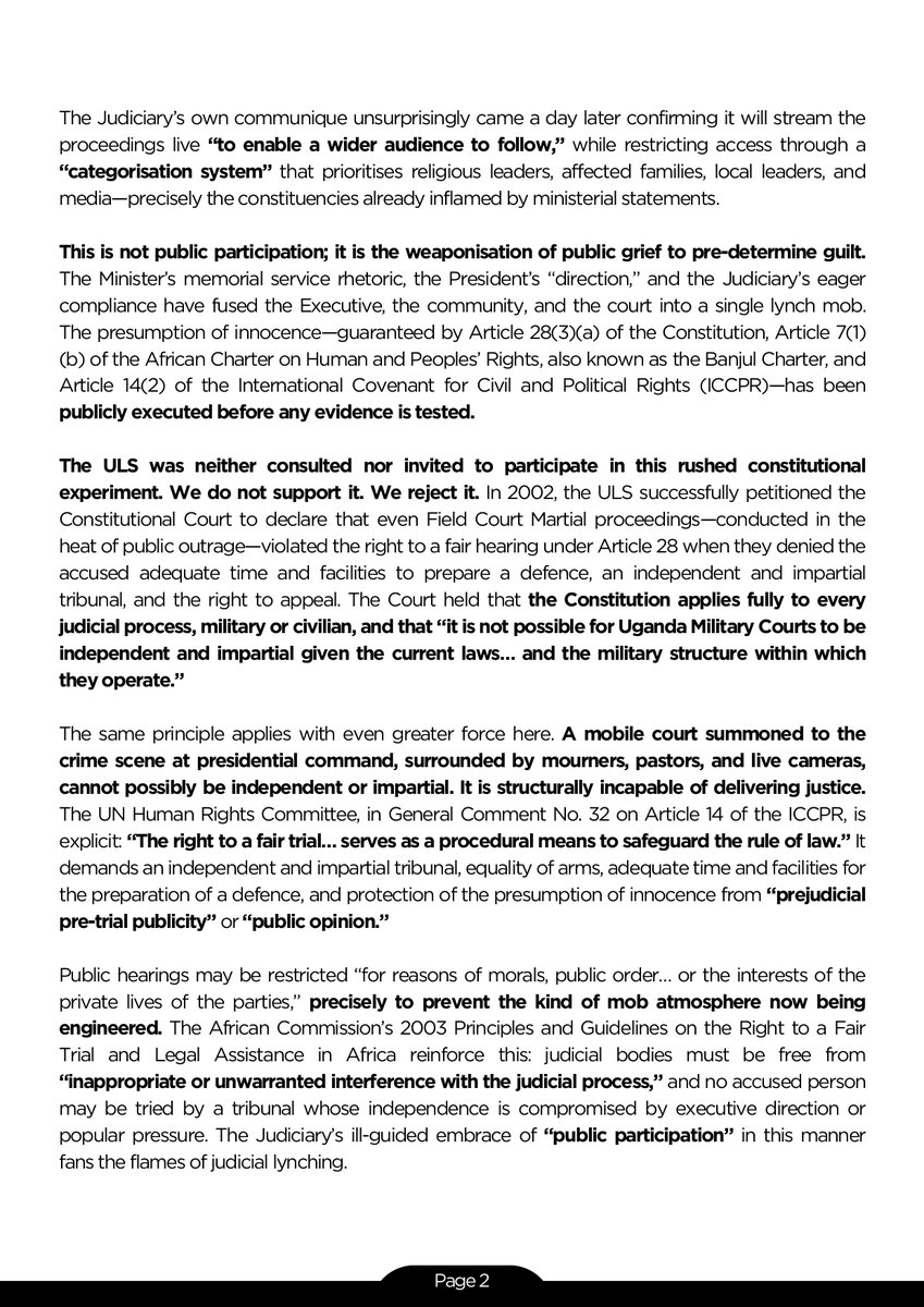 Uganda Law Society tweet media