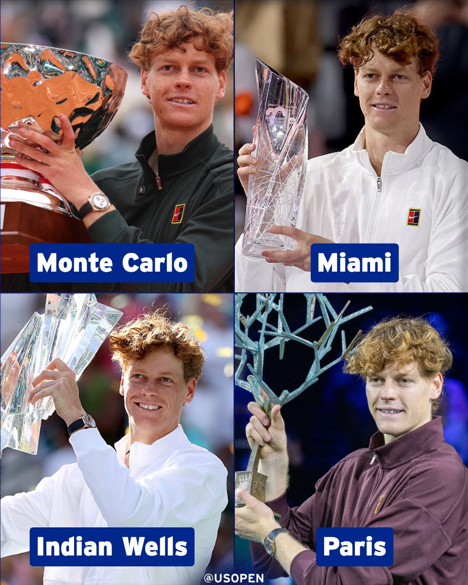 Four in a row at <a href="/atptour/">ATP Tour</a> Masters events!