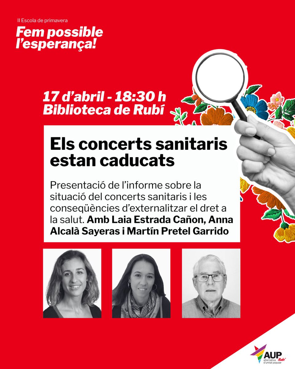 AUP Rubí #HiHaAlternativa tweet media