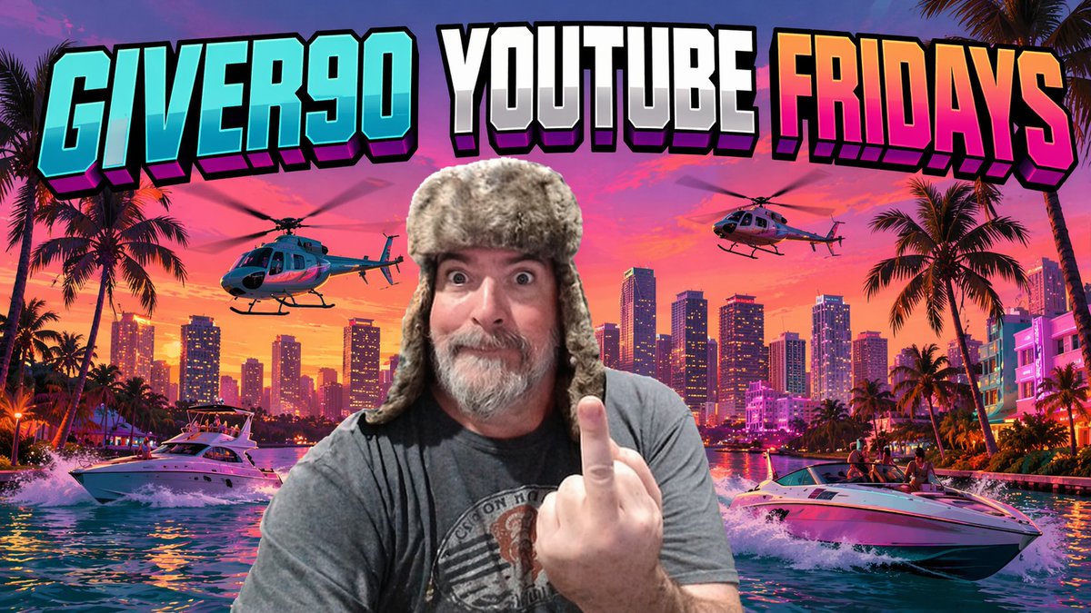 G90B0MBER's tweet photo. GIVER90 WILL NOW BE STREAMING GTA 5 EVERY FRIDAY NIGHT OVER ON YOUTUBE!!
BEEN A LONG TIME COMING TO GET READY FOR GTA 6, BUT IT'S GONNA BE FUN!!
STREAM STARTS AT 7PM EAST TIME LIKE USUAL!!
GIVEAWAYS WILL BE FLOWING JUST THE SAME THERE AS ON TWITCH!!
https://t.co/SMYSw09wQf https://t.co/h9bP00fNGP