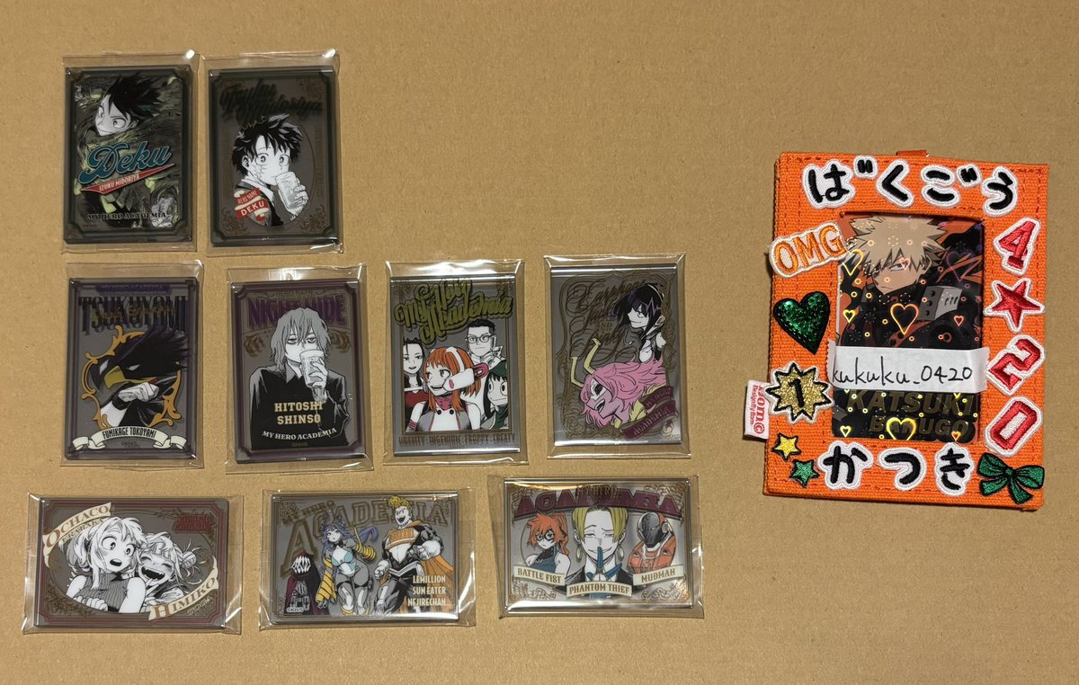 くくく💥ヒロアカ原画展前期12.22参加 tweet media