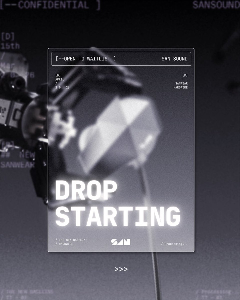 SAN Sound tweet media