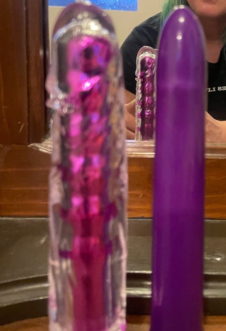 AfterdarkAB's tweet photo. 🔥Check out these bad boys!  Which one are you picking — the sparkly pink galaxy or the smooth deep purple? Drop your choice in the comments If this post gets 50 reposts, I’ll drop the full video!  Repost this + follow me so you don’t miss it https://t.co/A5tgcicZsr