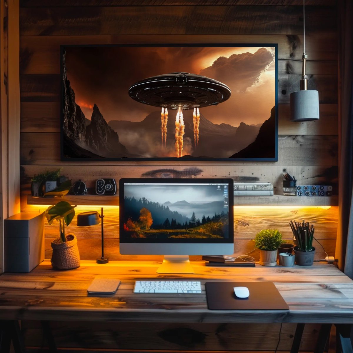 NateHartPrints's tweet image. Low altitude. High intensity.

Low Flight Across the Crater Sea captures motion, heat, and scale in an alien landscape.

printsbynatehart.com/b/dfHMa

#SciFiArt #SpaceArt #WallArt #PrintsByNateHart
