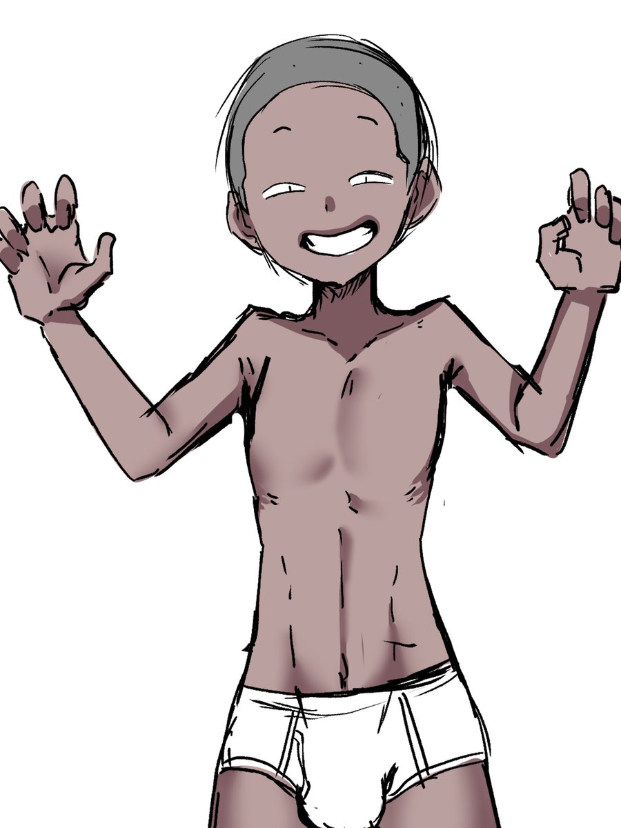 なぜ竿役クソガキがエロいのか?
①声変わり前の高い声
②どのエロ絵を見ても細い手足で身体つきが華奢なことが多い
③竿役特有の特大ちんぽと大量精子も穴役と考えるとスケベ度が上がる
④お腹周りが子供特有のぷにぷに肌もとても綺麗
⑤圧倒的性欲がある
⑥無個性だからこその中性的な顔 