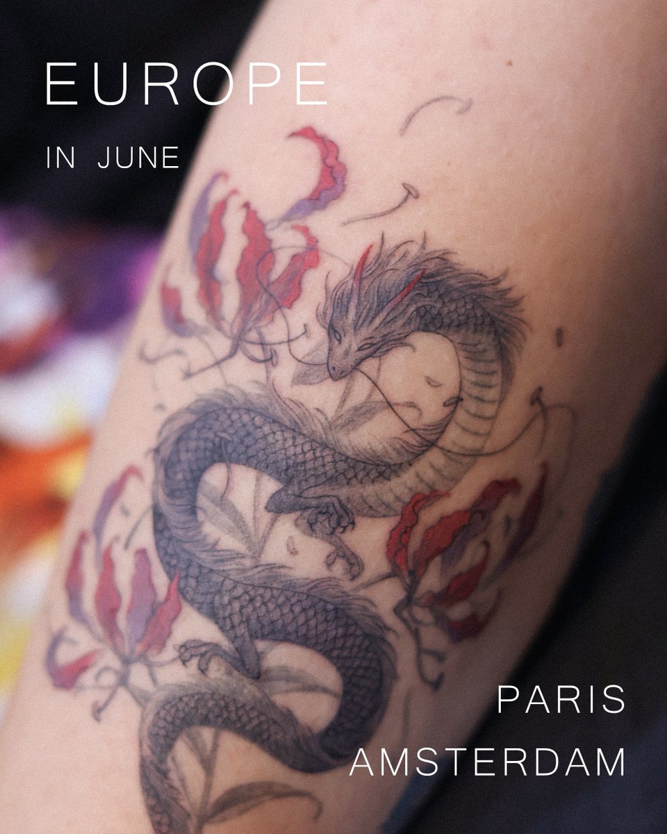 leeso_tattoo's tweet photo. Hi! This June, I'll be guest spotting in Paris and Amsterdam.
I can't wait to meet new people and make something special together.
If you're interested, don't hesitate to reach out❤️
To book a session, send me a DM or email with the details below:
#paristattoo #amsterdamtattoo https://t.co/n3M5gEGBKn