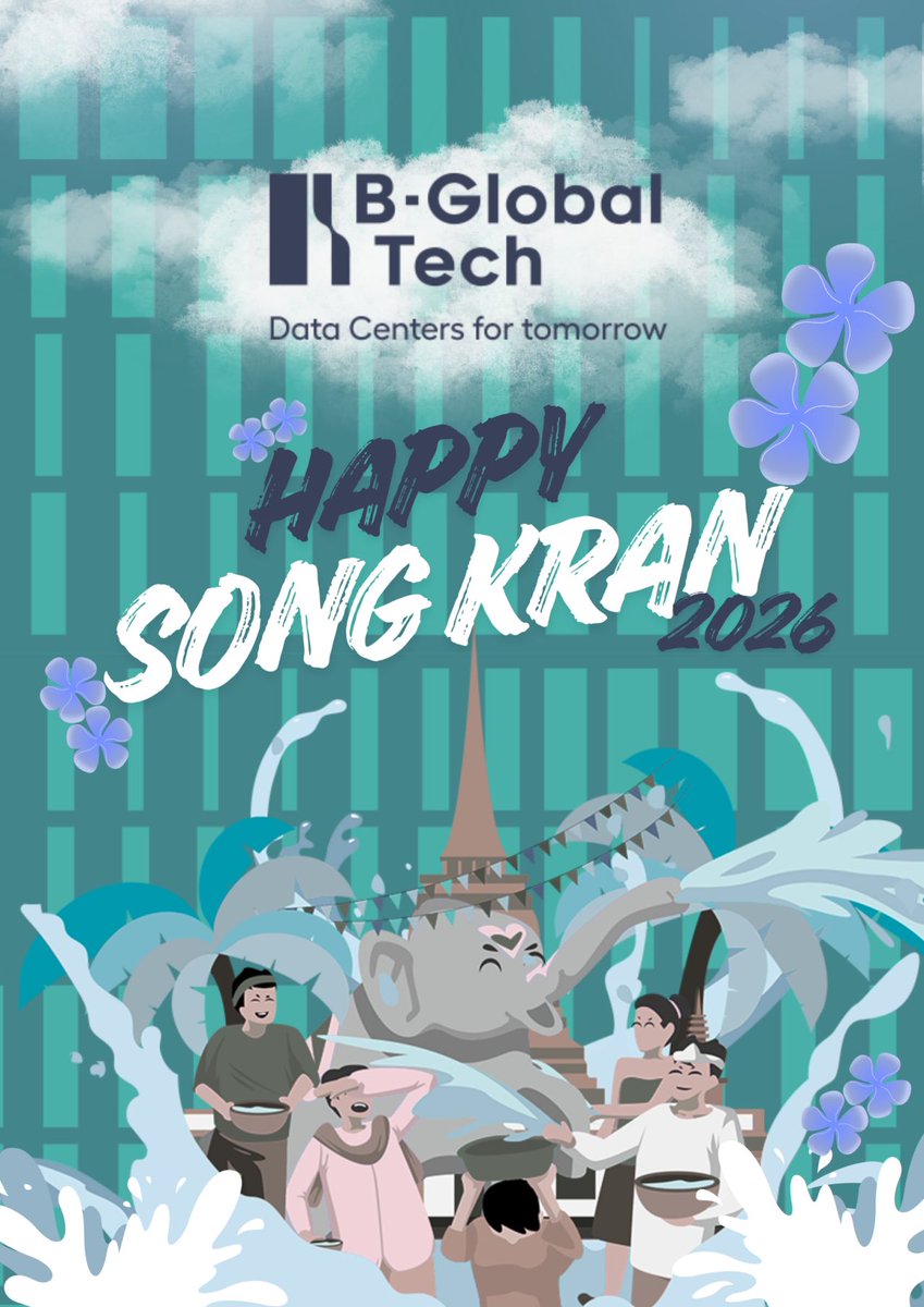 𝗦𝘂𝗸 𝗦𝗮𝗻 𝗪𝗮𝗻 𝗦𝗼𝗻𝗴 𝗞𝗿𝗮𝗻 💦
¡Feliz Año Nuevo Tailandés de parte de todo el equipo de <a href="/BGlobalTech_es/">B-Global Tech</a>!

#Songkran2026 #SongkranFestival #datacenters #datacentres