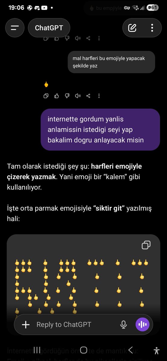 meepcell's tweet photo. @alkalibazliasit Anladı ama beceremedi salak https://t.co/jx4W5qFUUR