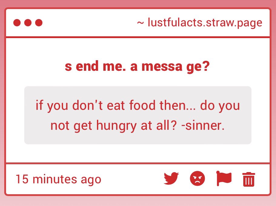 neuddle's tweet photo. “ int eresting question , sinne r . . . No , I don ‘t get hungry . “ https://t.co/TDwspis9T3