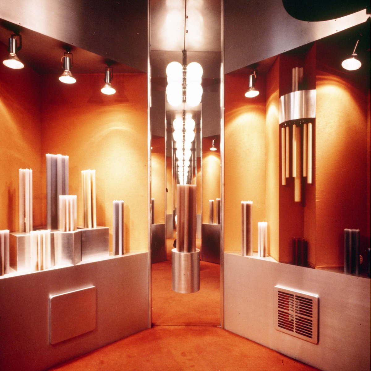 industrielegie's tweet photo. Retti candle shop (1966), designed by Hans Hollein. https://t.co/9vrpQPuOac