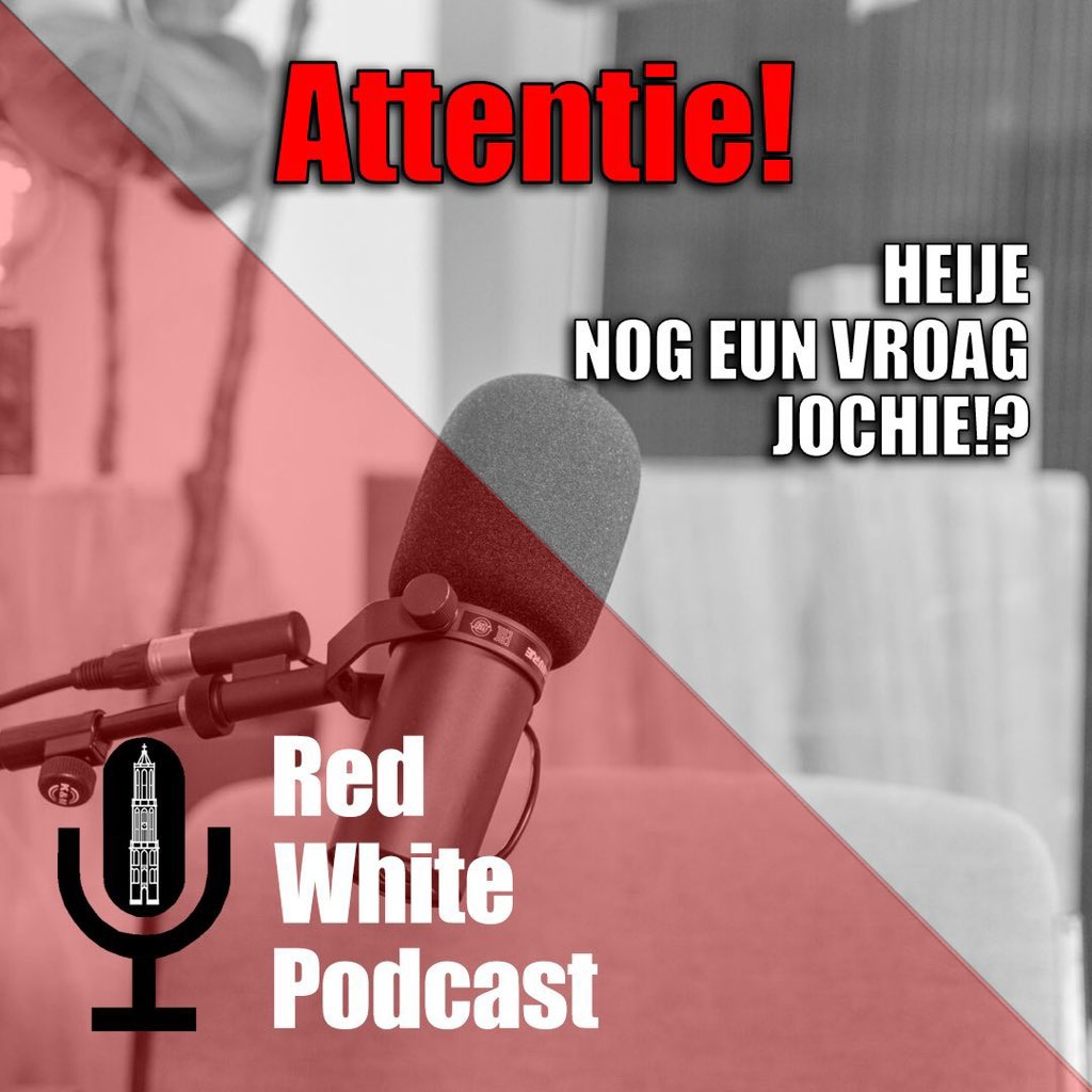RedWhitePod's tweet photo. 🎙️🆕 | 𝗠𝗼𝗿𝗴𝗲𝗻 𝗻𝗲𝗺𝗲𝗻 𝘄𝗲 𝗼𝗽!

Een prachtige zaterdag waarbij Utrecht zich weer van z’n beste kant liet zien! 🤩👏

Heb je prangende vragen voor beide heren? Stel ze hieronder! 📝

#utrtel #fcutrecht https://t.co/twhrWoy9IV